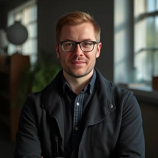 Portrett av Jonas Lien, produksjonsleder i Møbelkunst AS